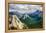 Mountain Range Landscape View in Jasper Np, Canada-MartinM303-Framed Premier Image Canvas