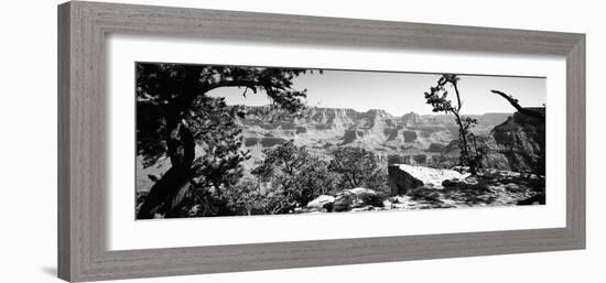 Mountain Range, Mather Point, South Rim, Grand Canyon National Park, Arizona, USA-null-Framed Photographic Print