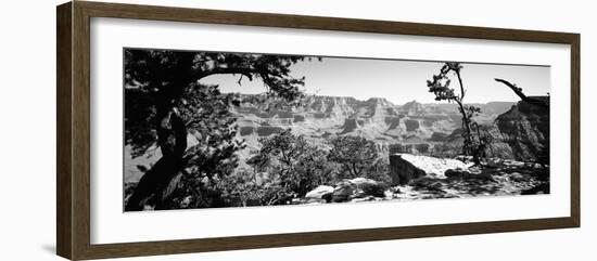 Mountain Range, Mather Point, South Rim, Grand Canyon National Park, Arizona, USA-null-Framed Photographic Print