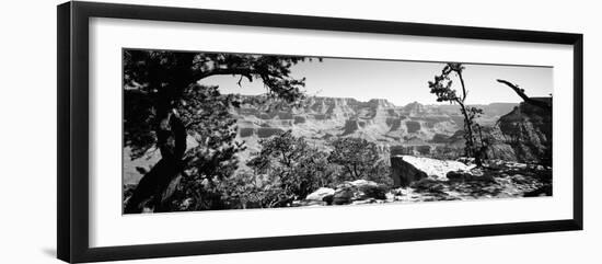 Mountain Range, Mather Point, South Rim, Grand Canyon National Park, Arizona, USA-null-Framed Photographic Print