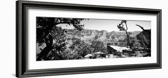 Mountain Range, Mather Point, South Rim, Grand Canyon National Park, Arizona, USA-null-Framed Photographic Print