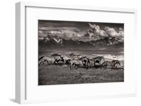 Mountain Range Mavericks-Lisa Dearing-Framed Photographic Print