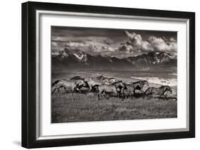 Mountain Range Mavericks-Lisa Dearing-Framed Photographic Print