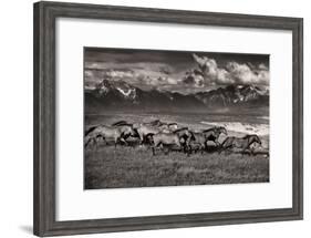 Mountain Range Mavericks-Lisa Dearing-Framed Photographic Print