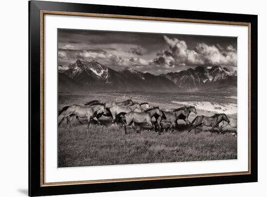 Mountain Range Mavericks-Lisa Dearing-Framed Photographic Print