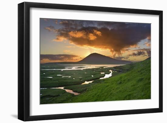 Mountain Rays-Michael Blanchette Photography-Framed Photographic Print