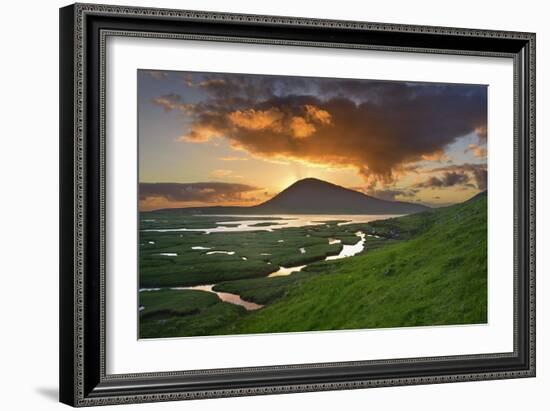 Mountain Rays-Michael Blanchette Photography-Framed Photographic Print