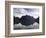 Mountain Reflecting in Fjord Waters, Norway-Michele Molinari-Framed Photographic Print