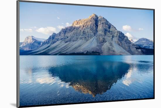 Mountain reflecting in lake at Banff National Park, Banff, Alberta, Canada-Panoramic Images-Mounted Photographic Print