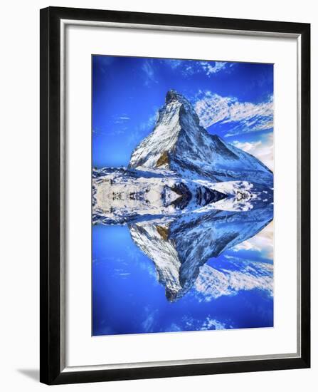 Mountain Reflection-Ata Alishahi-Framed Giclee Print