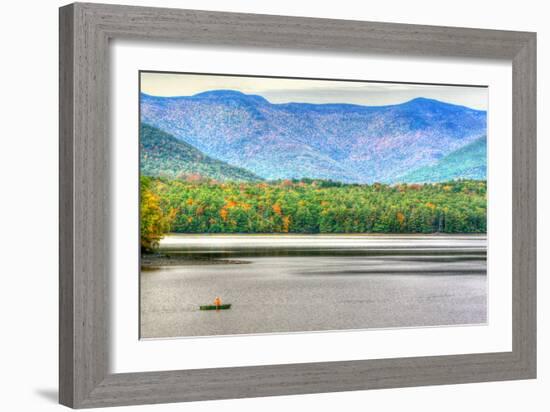 Mountain Reservoir-Robert Goldwitz-Framed Photographic Print