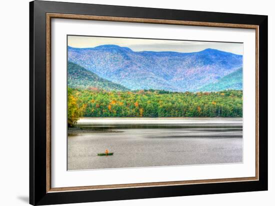 Mountain Reservoir-Robert Goldwitz-Framed Photographic Print