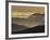 Mountain Ridges at Sunrise, Great Smoky Mountains National Park, Tennessee, USA-Adam Jones-Framed Photographic Print