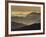 Mountain Ridges at Sunrise, Great Smoky Mountains National Park, Tennessee, USA-Adam Jones-Framed Photographic Print