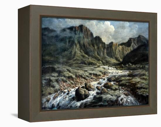 Mountain River-Richard Willis-Framed Premier Image Canvas