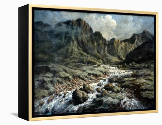 Mountain River-Richard Willis-Framed Premier Image Canvas