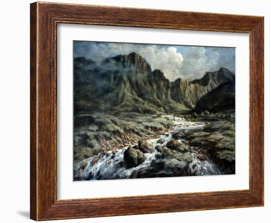 Mountain River-Richard Willis-Framed Giclee Print