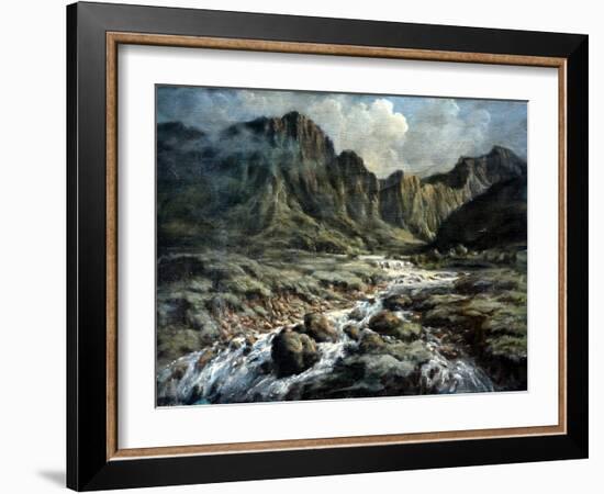 Mountain River-Richard Willis-Framed Giclee Print