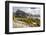 Mountain Road Leading Up to Grodner Joch, Passo Gardena from Groeden Valley, Val Badia in Dolomites-Martin Zwick-Framed Photographic Print