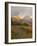 Mountain Road with Rainbow in Glen Etive, Argyll, Scotland, UK, October 2007-Niall Benvie-Framed Photographic Print