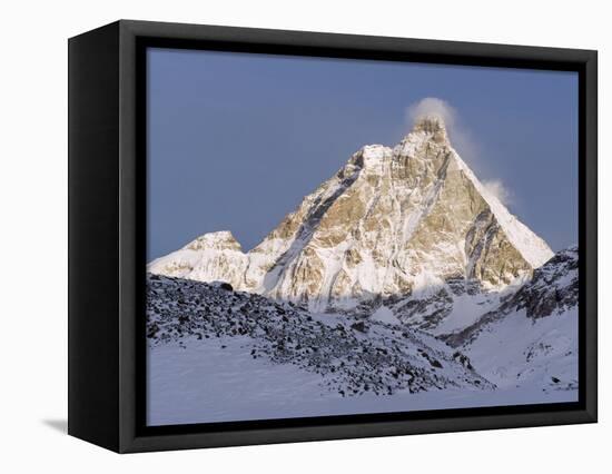 Mountain Scenery and Monte Cervino (The Matterhorn), Cervinia, Valle D'Aosta, Italian Alps-Christian Kober-Framed Premier Image Canvas