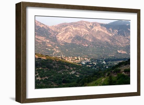 Mountain Scenery, Kefalonia, Greece-Peter Thompson-Framed Photographic Print