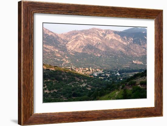 Mountain Scenery, Kefalonia, Greece-Peter Thompson-Framed Photographic Print