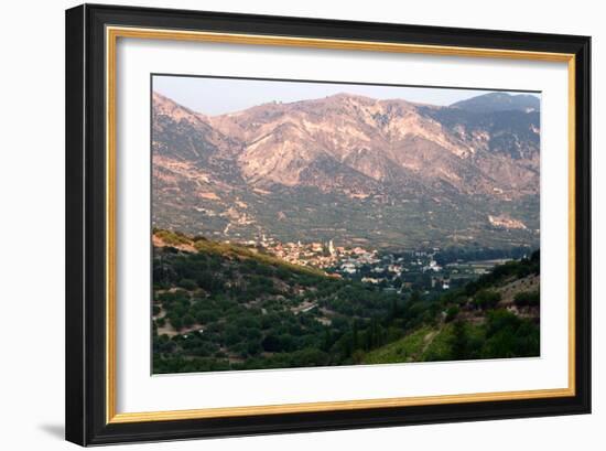 Mountain Scenery, Kefalonia, Greece-Peter Thompson-Framed Photographic Print