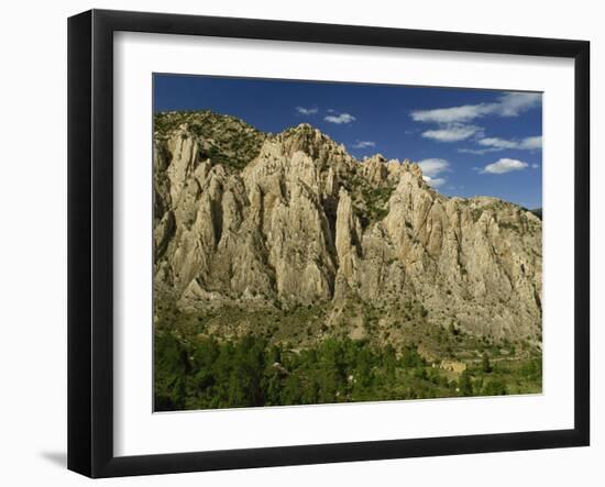 Mountain Scenery Near Villarluengo, Teruel, Aragon, Spain, Europe-Michael Busselle-Framed Photographic Print