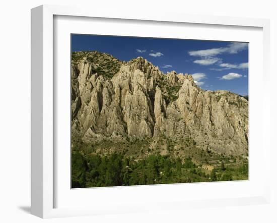 Mountain Scenery Near Villarluengo, Teruel, Aragon, Spain, Europe-Michael Busselle-Framed Photographic Print