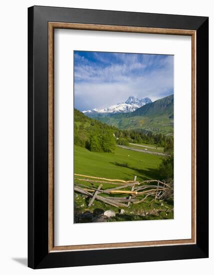 Mountain Scenery of Svanetia, Georgia-Michael Runkel-Framed Photographic Print