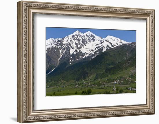 Mountain Scenery of Svanetia, Georgia-Michael Runkel-Framed Photographic Print