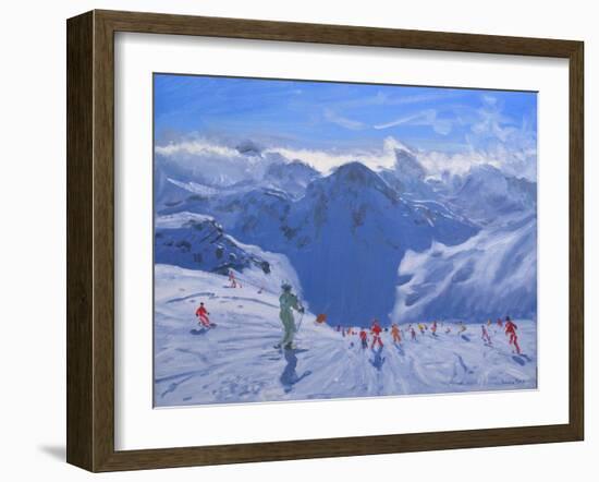 Mountain Shadow, 2009-Andrew Macara-Framed Giclee Print