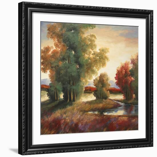 Mountain Shadows-Adam Rogers-Framed Art Print