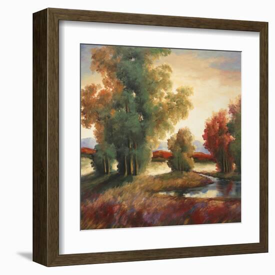 Mountain Shadows-Adam Rogers-Framed Art Print