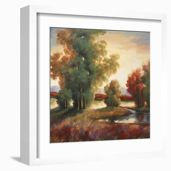 Mountain Shadows-Adam Rogers-Framed Art Print