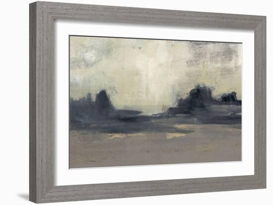 Mountain Silhouette I-Jennifer Goldberger-Framed Art Print