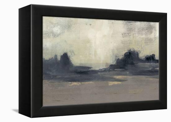 Mountain Silhouette I-Jennifer Goldberger-Framed Stretched Canvas