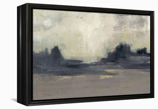 Mountain Silhouette I-Jennifer Goldberger-Framed Stretched Canvas