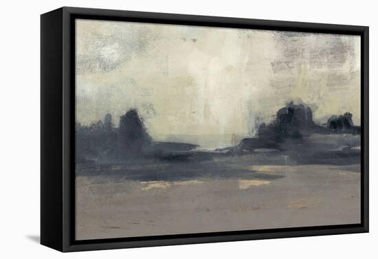 Mountain Silhouette I-Jennifer Goldberger-Framed Stretched Canvas