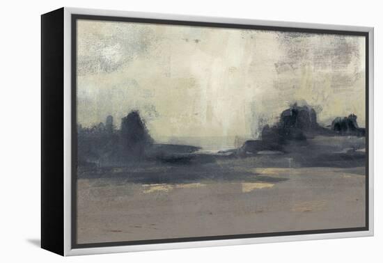 Mountain Silhouette I-Jennifer Goldberger-Framed Stretched Canvas