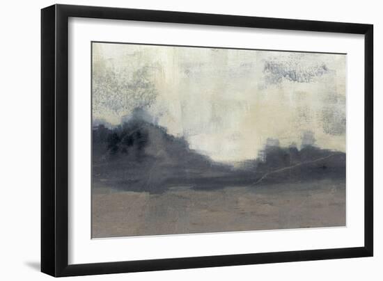 Mountain Silhouette II-Jennifer Goldberger-Framed Art Print