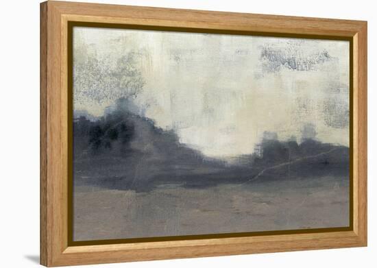 Mountain Silhouette II-Jennifer Goldberger-Framed Stretched Canvas