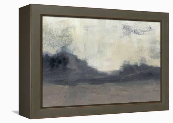 Mountain Silhouette II-Jennifer Goldberger-Framed Stretched Canvas