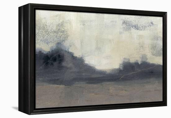 Mountain Silhouette II-Jennifer Goldberger-Framed Stretched Canvas