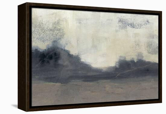 Mountain Silhouette II-Jennifer Goldberger-Framed Stretched Canvas