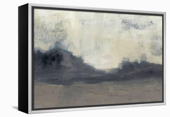 Mountain Silhouette II-Jennifer Goldberger-Framed Stretched Canvas