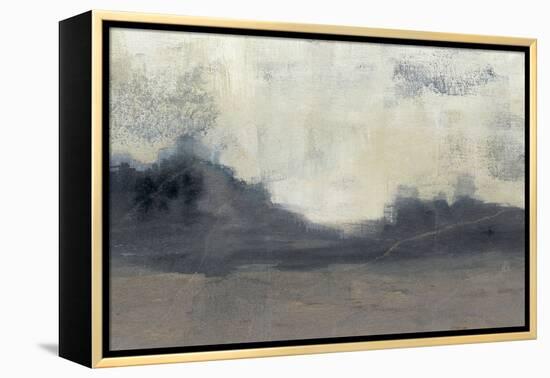 Mountain Silhouette II-Jennifer Goldberger-Framed Stretched Canvas