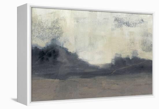 Mountain Silhouette II-Jennifer Goldberger-Framed Stretched Canvas