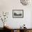 Mountain Silhouette II-Jennifer Goldberger-Framed Premium Giclee Print displayed on a wall